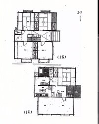 尾上戸建の物件間取画像